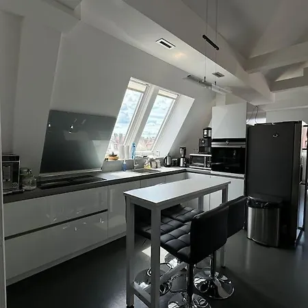 6 Zimmer Maisonette-Penthouse Pool Dachterrasse Luxus Munich Exterior photo