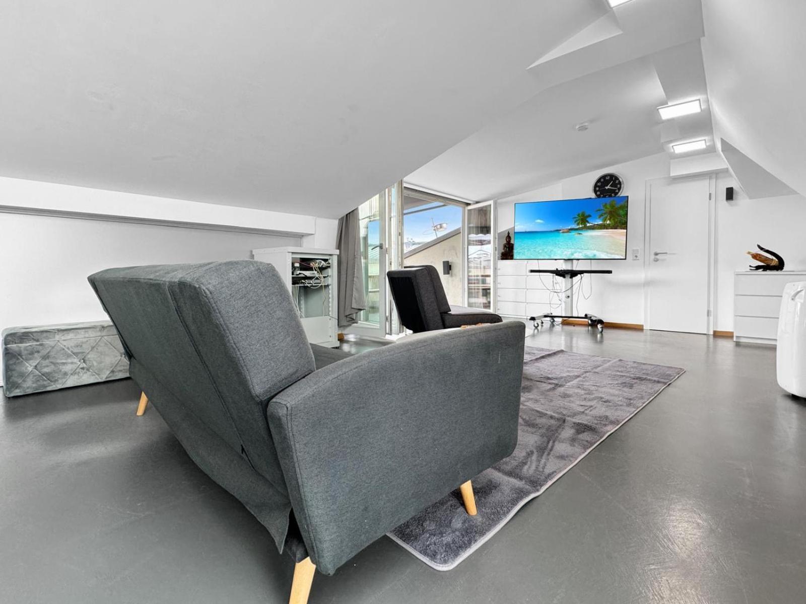 6 Maisonette-penthouse Pool Dachterrasse Luxus Apartament Monachium